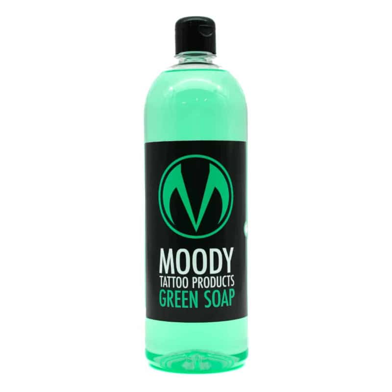 Moody Green Soap
